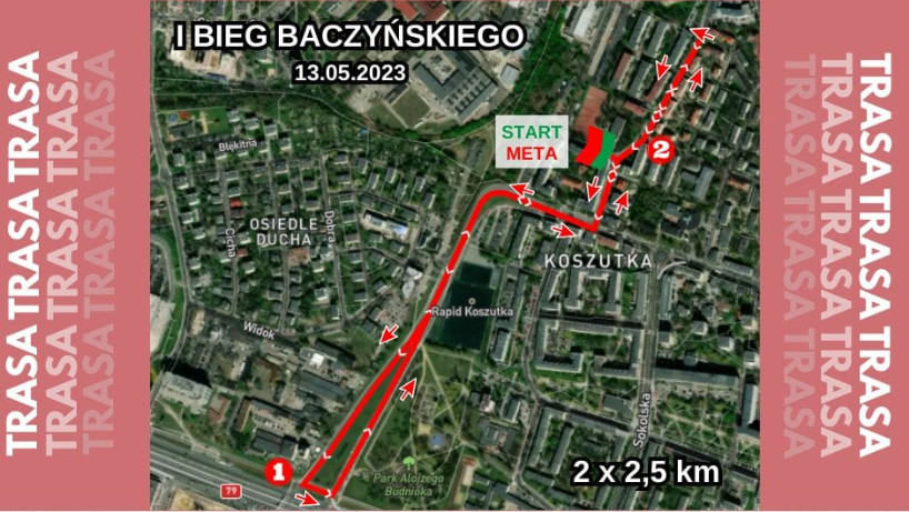 I Bieg Baczynskiego ulicami Koszutki w Katowicach