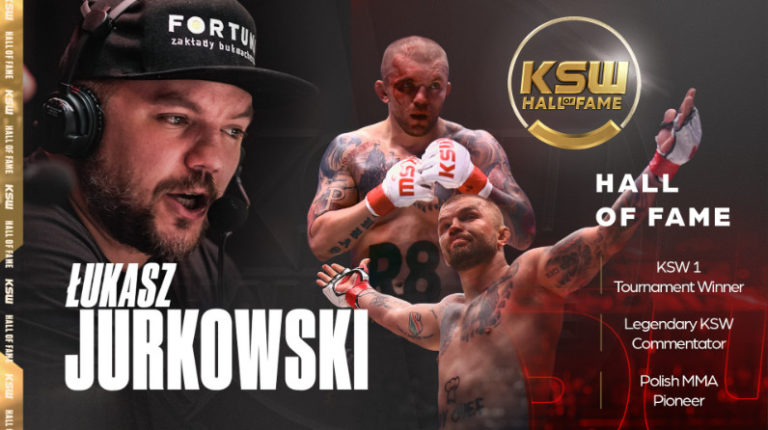 Lukasz „Juras Jurkowski pierwszym zawodnikiem w Hall of Fame KSW
