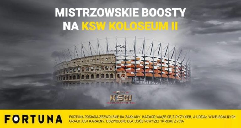 Mistrzowskie Boosty w Fortunie na KSW 83