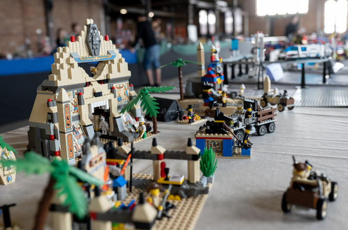 RETRO LEGO w Muzeum Hutnictwa Cynku WALCOWNIA w Katowicach 2 4 czerwca 2023 r
