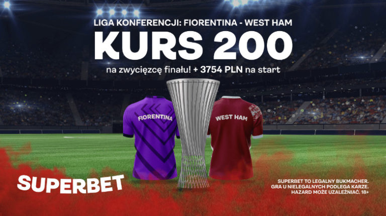 Bonus 400 PLN za wygrany zakład na zwycięzcę Finału Ligi Konferencji Fiorentina West Ham