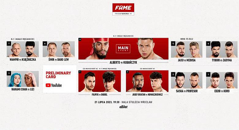 Fame MMA Friday Arena 1