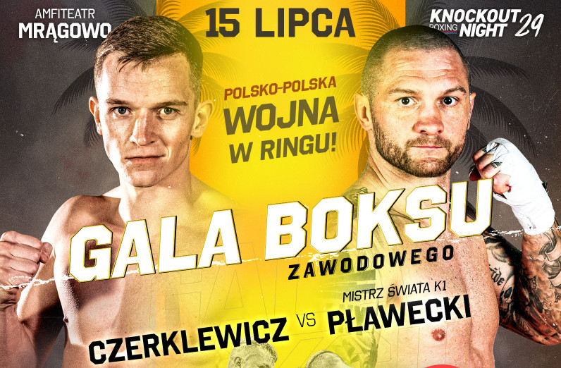 Knockout Boxing Night 29 Czerklewicz vs Pławecki. Polsko polska wojna w ringu