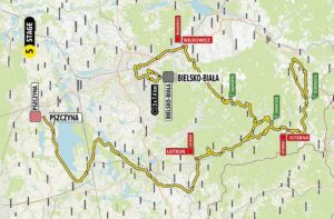 Tour de Pologne 2 sierpnia kolarze przejadą trasę z Pszczyny do Bielska Białej