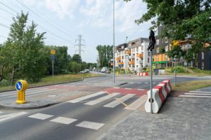 Budowa ciągu pieszo rowerowego na ul. Meteorologów w Katowicach