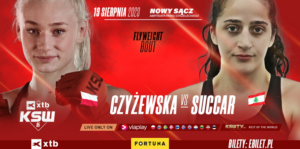Czyżewska vs Succar. Starcie niepokonanych pańdodane do karty walk gali XTB KSW 85