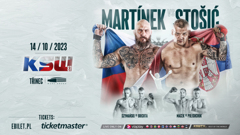 KSW znów zawita do Czech! Kolejna zagraniczna gala już w październiku 2023