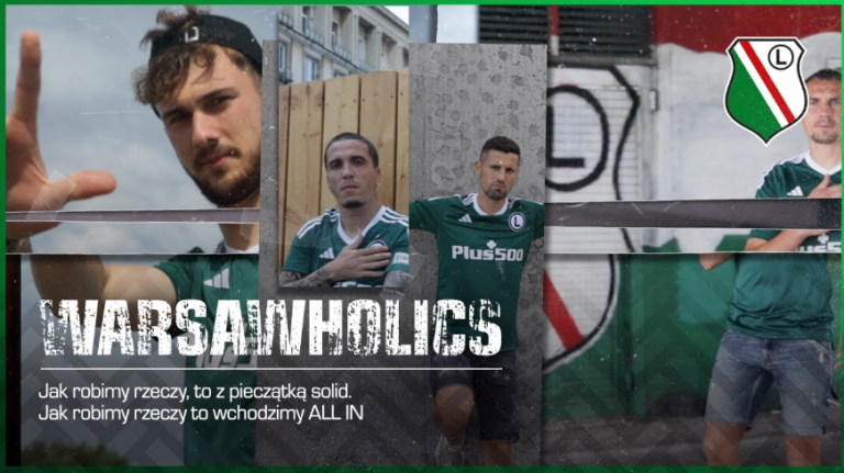 Kierunkowy teledysk z udziałem piłkarzy Legii