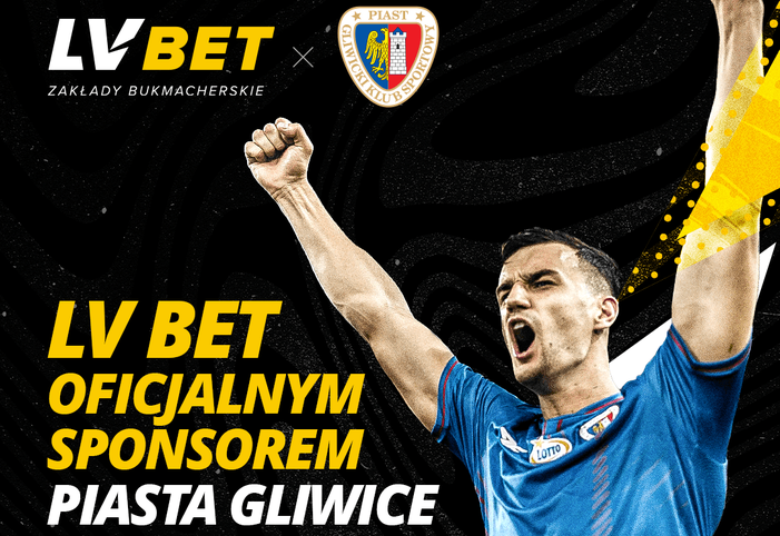LV BET oficjalnym sponsorem Piasta Gliwice do 2025