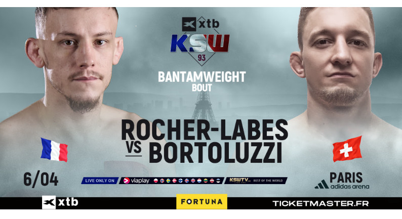 Francusko-szwajcarskie starcie kolejną walką gali XTB KSW 93 w Paryżu