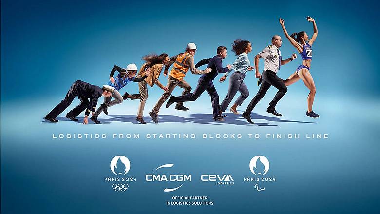 CMA CGM i CEVA Logistics oficjalnym partnerem logistycznym igrzysk Paryż 2024