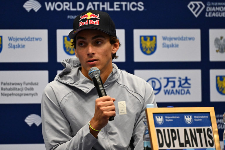 Na zdjęciu Armand Duplantis