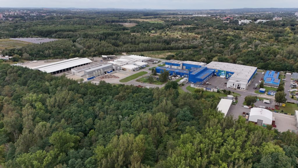 Zakładu Odzysku i Przetwarzania Odpadów przy ul. Milowickiej oraz farma fotowoltaiczna przy ul. Żwirowej w Katowicach fot.KAW