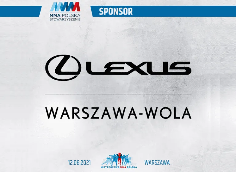 Lexus Warszawa Wola sponsorem Stowarzyszenia MMA Polska