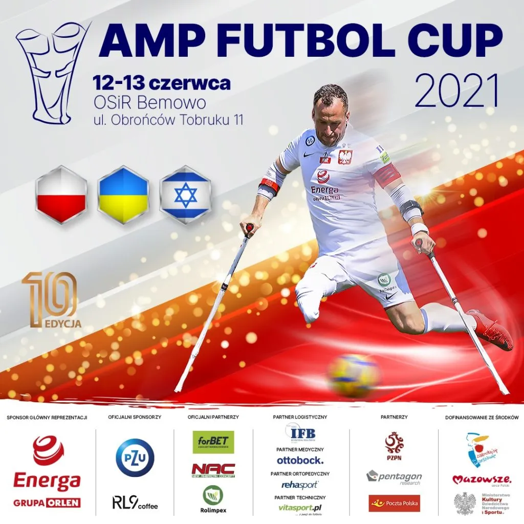 Jubileuszowa dziesiata edycja Amp Futbol Cup Weekend emocji i atrakcji w Warszawie.
