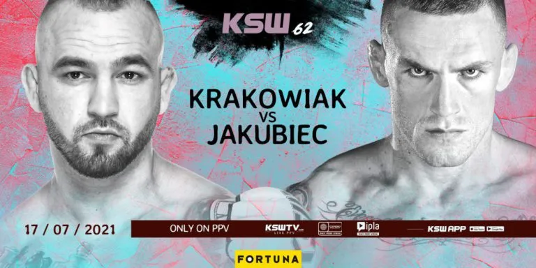 Starcie efektownie walczacych Krakowiaka i Jakubca dodane do karty KSW 62