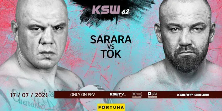 Tomasz Sarara zadebiutuje w MMA na gali KSW 62