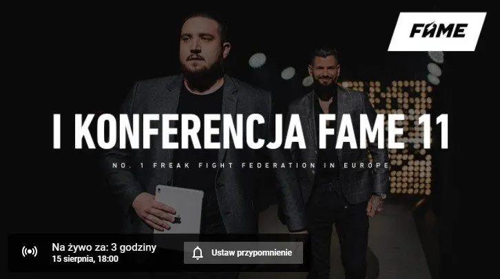 1 konferencja Fame MMA 11