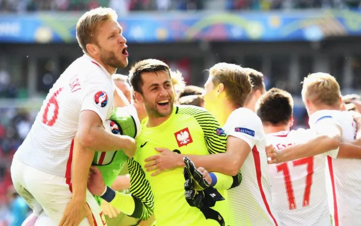 Blaszczykowki i Fabianski euro 2016 Polska Szwajcaria