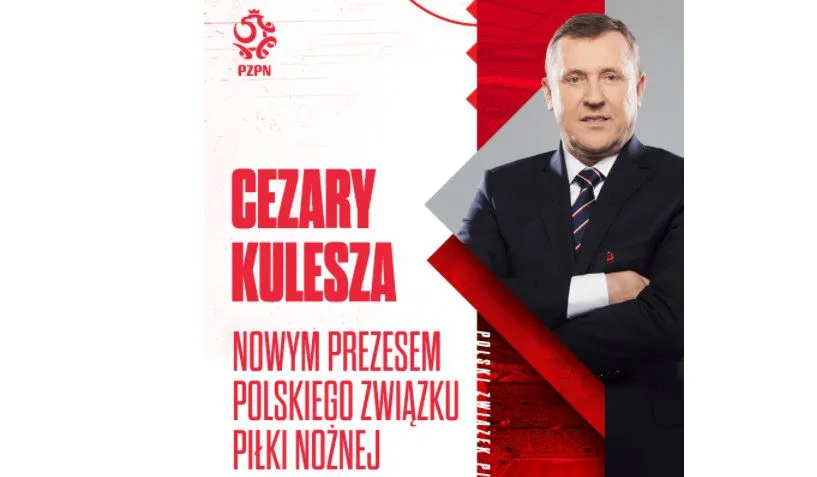 Cezary Kulesza nowym prezesem Polskiego Zwiazku Pilki Noznej