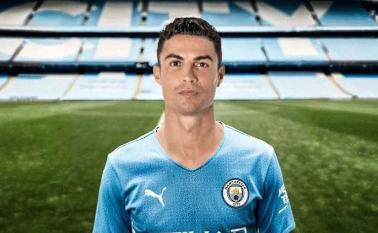 Cristiano Ronaldo w Manchesterem City