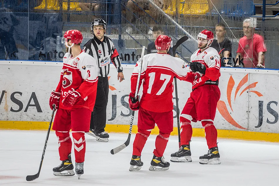 Hokejowa Reprezentacja Polski Pokonala W Meczu Kontrolnym JKH GKS Jastrzebie 2021