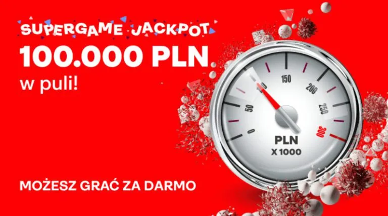 Kolejna runda SuperGame Jackpot – pula wynosi 100 000 PLN