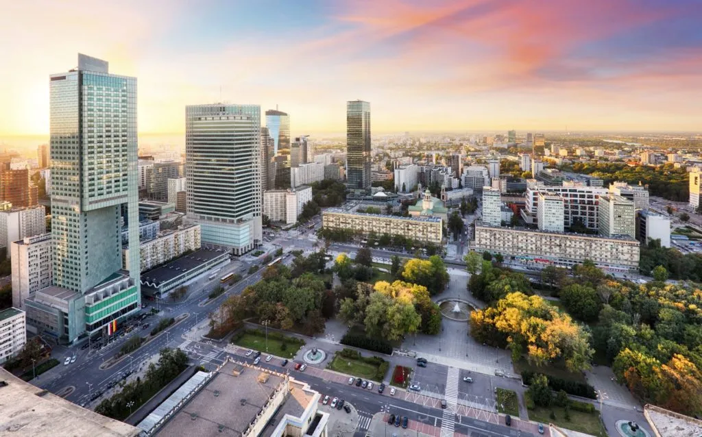 Panorama Warszawa.