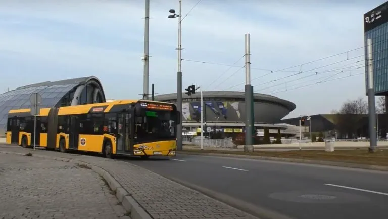 Katowice Rondo Spodek Autobus 2022