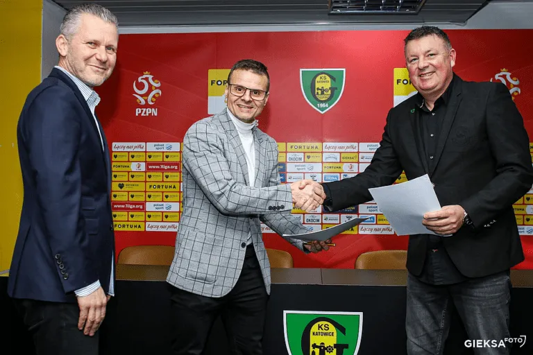 Nowy kontrakt trenera Rafala Goraka w GKS Katowice