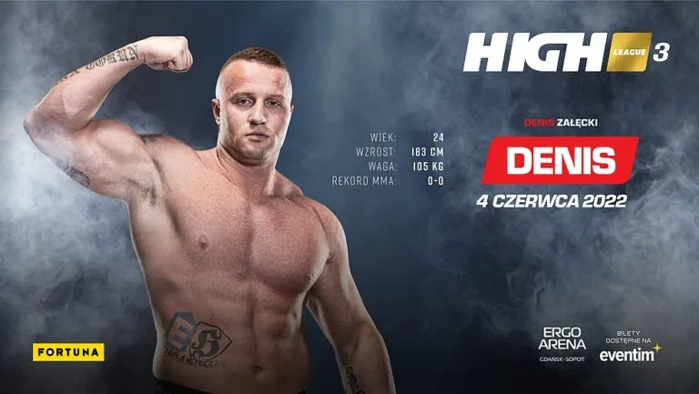 Denis Zalecki zadebiutuje w MMA Bad Boy wroci na HIGH League 3