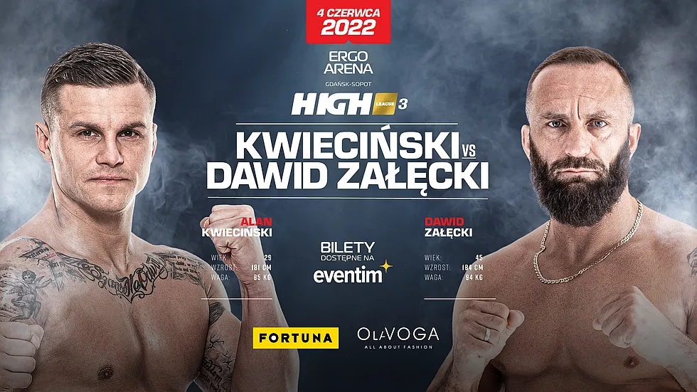 Alan Kwiecinski vs ojciec Denisa Dawid Zalecki na HIGH League 3 2022 1
