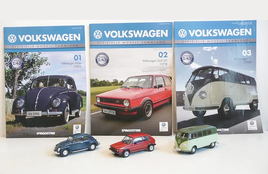 Kultowe samochody Volkswagen w skali 1 43 od Deagostini