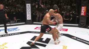 Mateusz Muran Muranski vs Alan Alanik Kwiecinski podczas Fame MMA 14