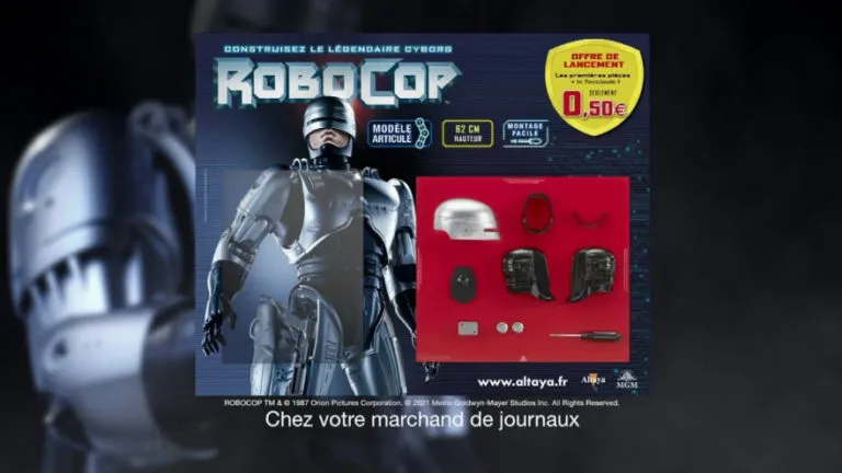 Model RoboCop do zbudowania Altaya Francja