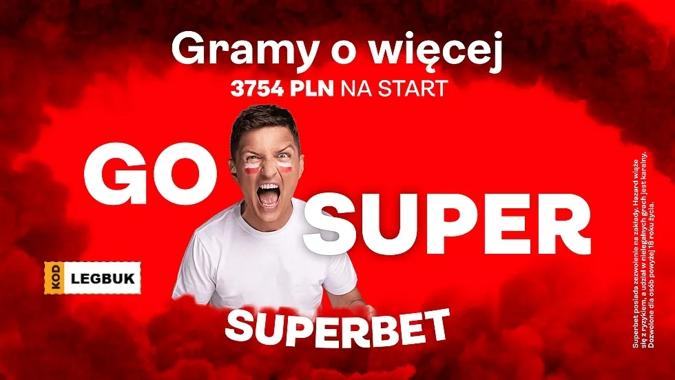 Tomasz Smokowski 3 754 PLN na Start Nowy Bonus Powitalny w Superbet