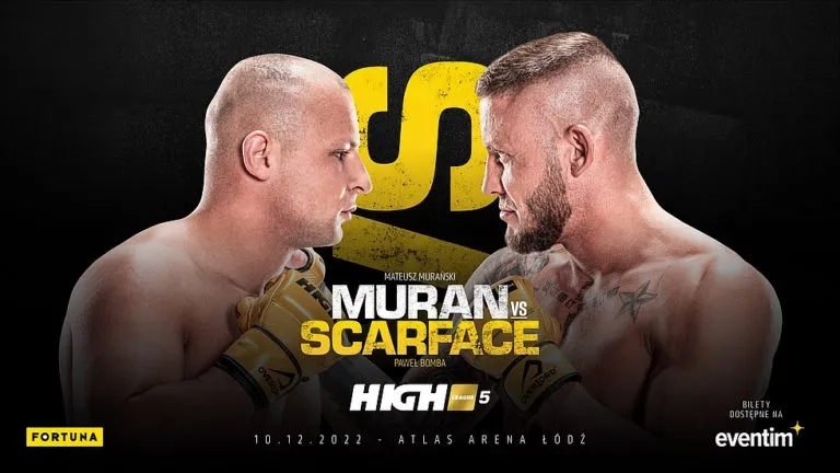 Mateusz Muran Muranski vs Pawel Scarface Bomba HIGH League 5