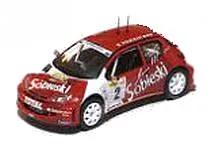 Peugeot 206 WRC, Rajd Kormoran 2001 deagostini rally cars