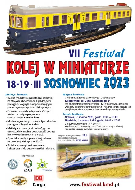 Plakat Kolej W Miniaturze Festiwal