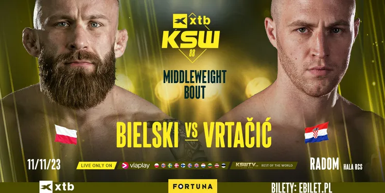 Krystian Bielski Zmierzy Sie Z Andim Vrtaciciem Na Gali XTB KSW 88