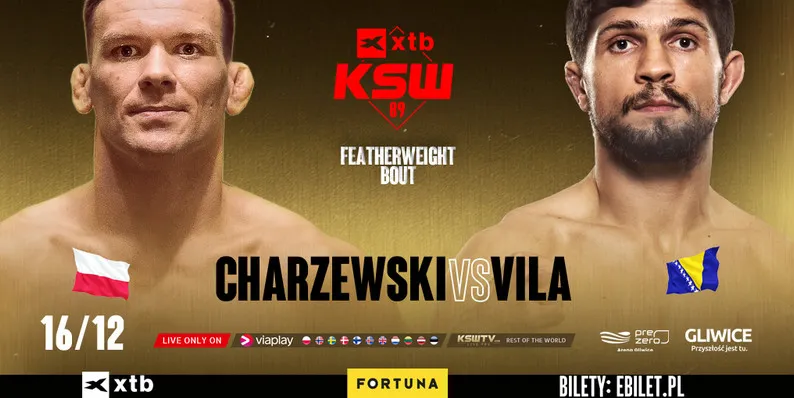 Ahmed Vila Rywalem Lukasza Charzewskiego Na Gali XTB KSW 89 W Gliwicach