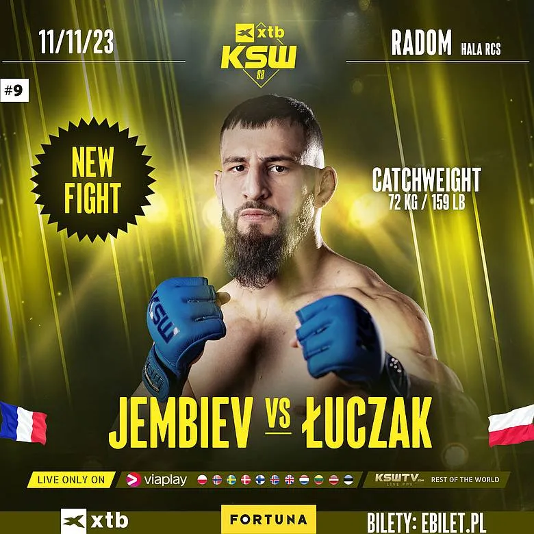 Ramzan Jembiev 4 1 2 KO Vs Fabian Luczak 2 0