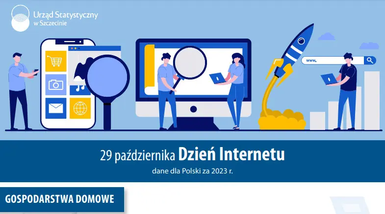 29 Pazdziernika Dzien Internetu Dane Dla Polski