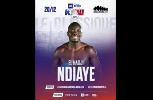 El Hadji Ndiaye Dolacza Do Karty Walk Gali KSW W Paryzu