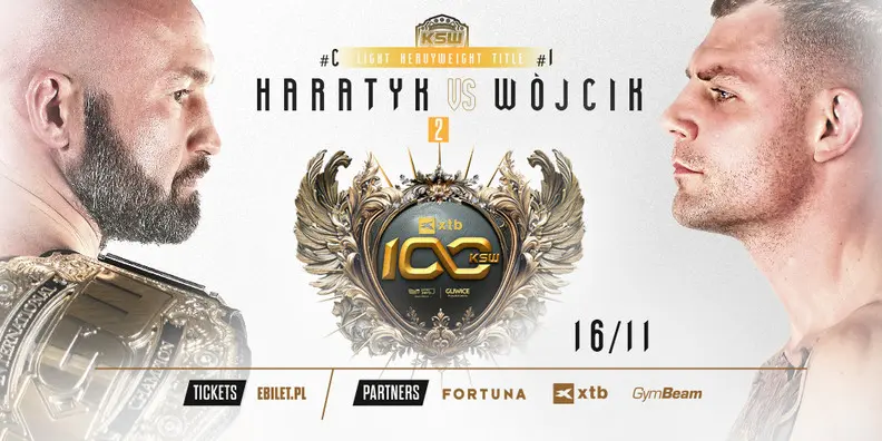 Haratyk Vs Wojcik 2. Mistrzowski Rewanz Na Gali XTB KSW 100