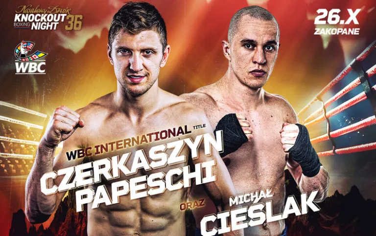 Nosalowy Dwor Knockout Boxing Night 36 Czerkaszyn Zawalczy O Pas WBC