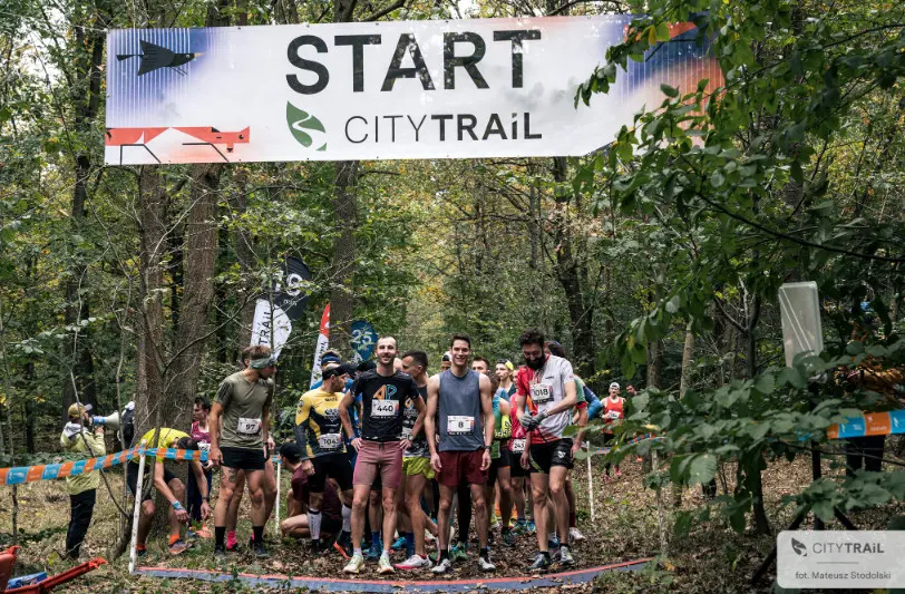 Ruszyl 11. Sezon Biegow CITY TRAIL W Katowicach Fot. Mateusz Stodolski