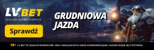 Grudniowa Jazda 2024 W LV BET Kalendarz Pelen Promocji