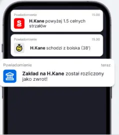 Postawiles Zaklad Na Powyzej 1.5 Celnych Strzalow H. Kane A On Zostal Zmieniony Przed Rozpoczeciem 2.polowy