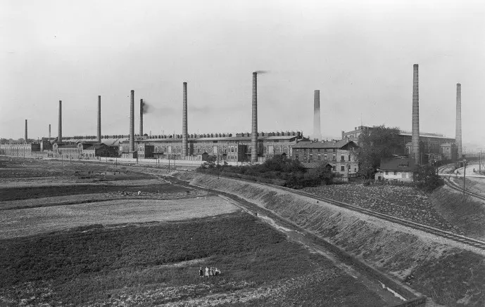 Zaklady Metalurgiczne Silesia W Katowicach Zdjecie Archiwalne 1